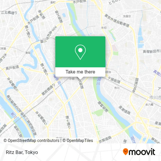 Ritz Bar map