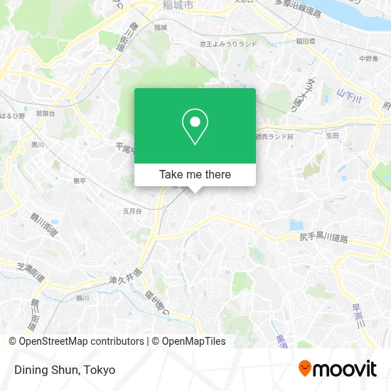 Dining Shun map