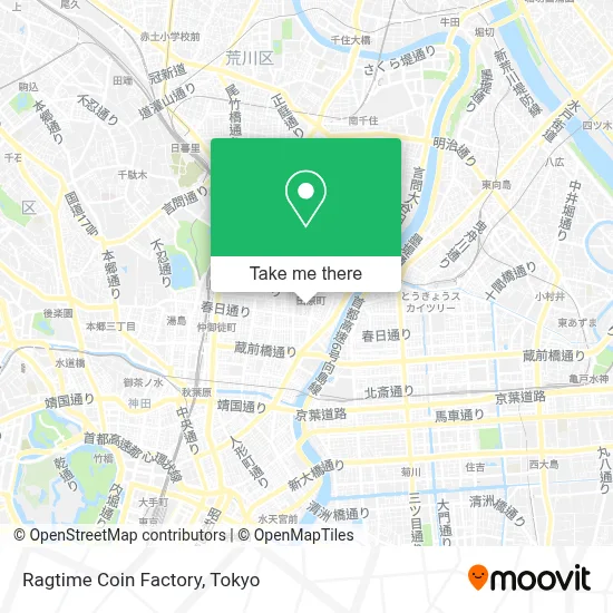 Ragtime Coin Factory map