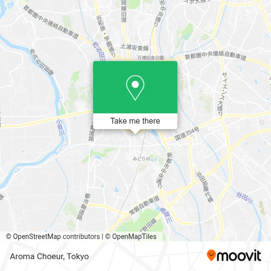 Aroma Choeur map