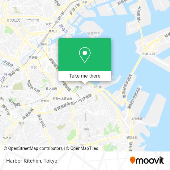 Harbor Kitchen map