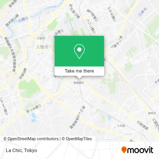 La Chic map