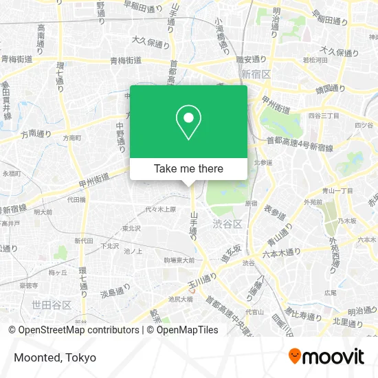 Moonted map