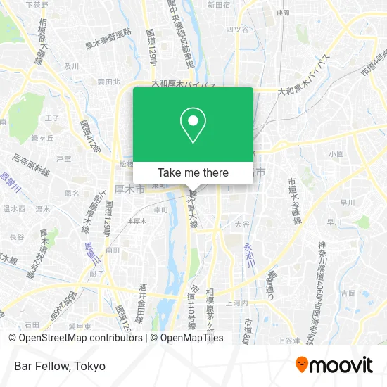 Bar Fellow map