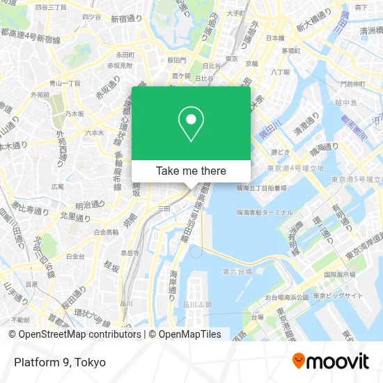 Platform 9 map