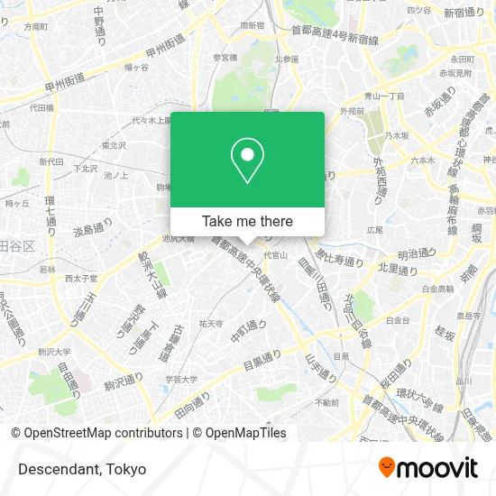 Descendant map