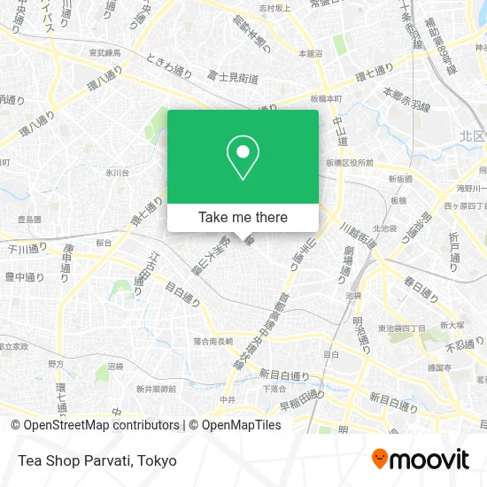 Tea Shop Parvati map