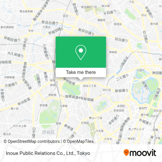 Inoue Public Relations Co., Ltd. map