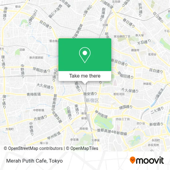 Merah Putih Cafe map