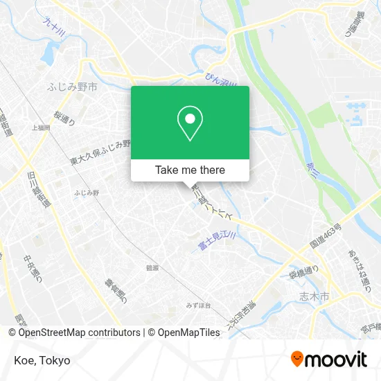 Koe map
