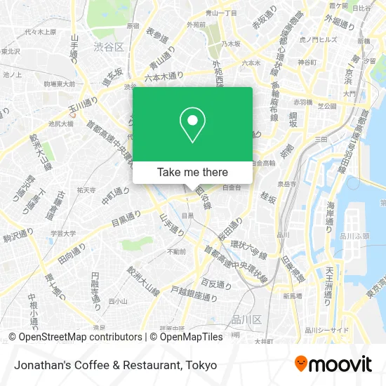 Jonathan's Coffee & Restaurant map