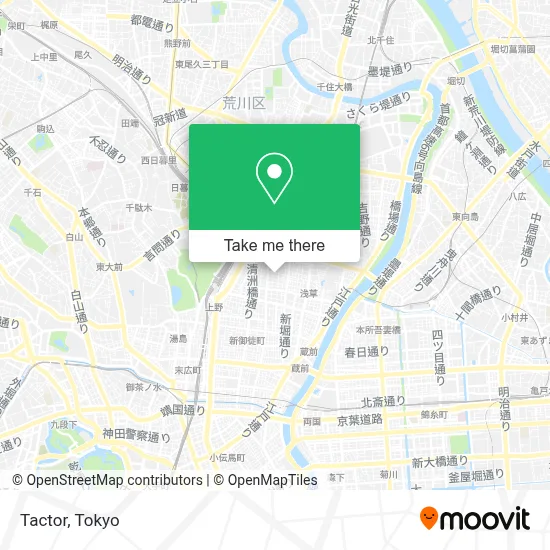 Tactor map