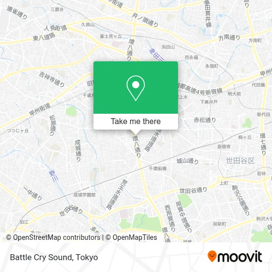 Battle Cry Sound map