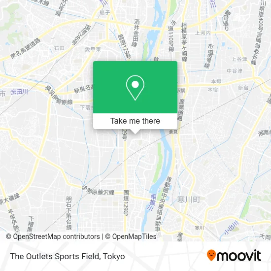 The Outlets Sports Field map