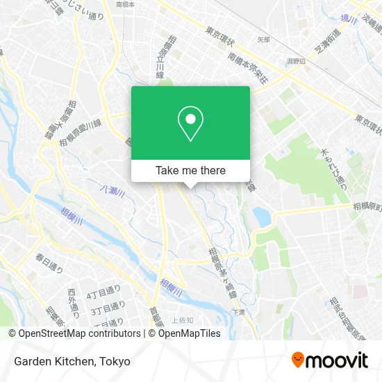 Garden Kitchen map