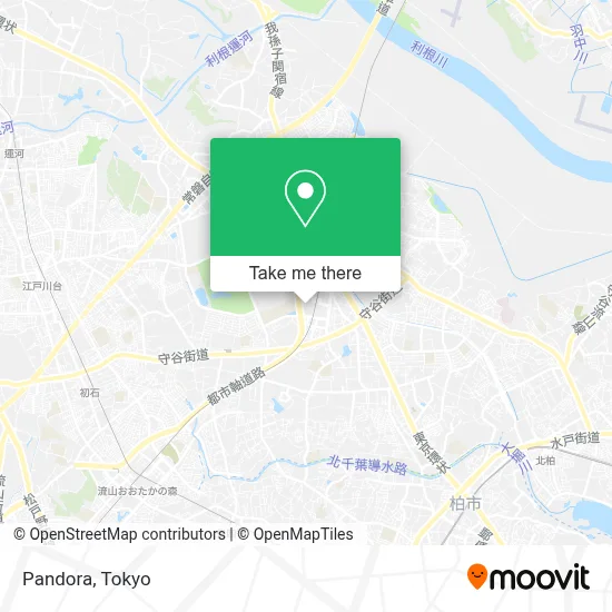 Pandora map