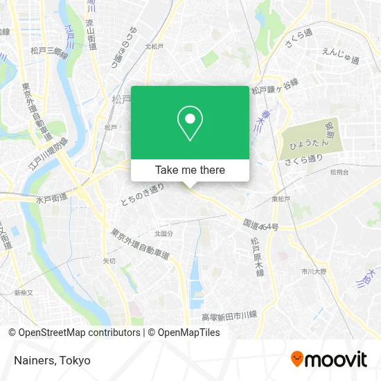 Nainers map