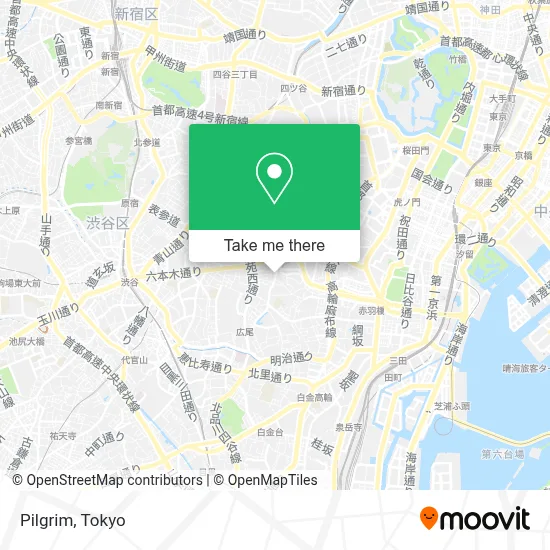 Pilgrim map