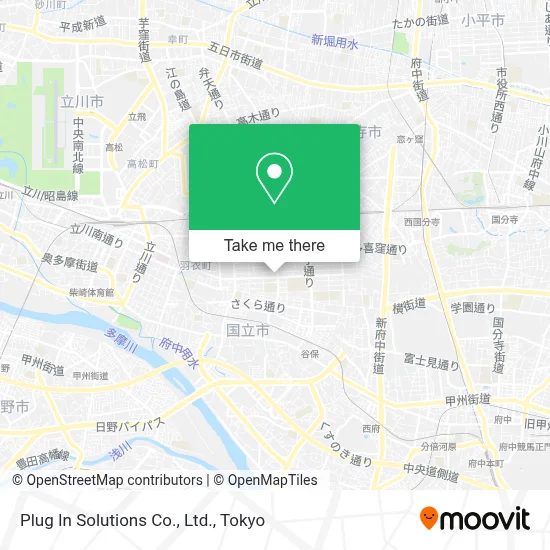 Plug In Solutions Co., Ltd. map