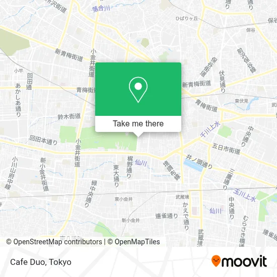 Cafe Duo map