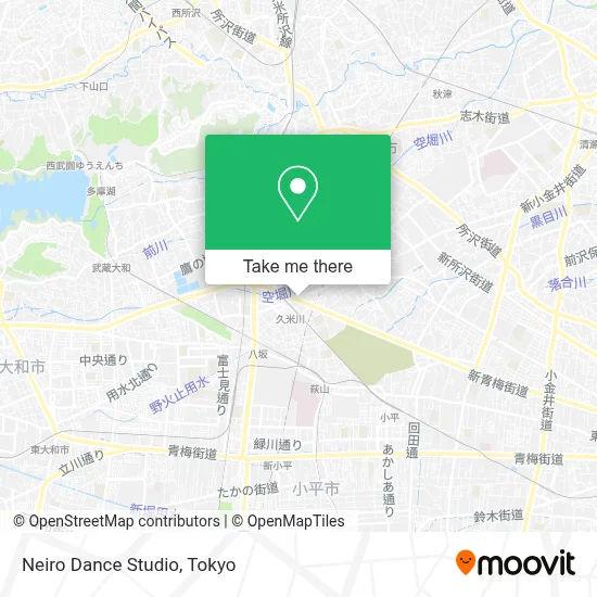 Neiro Dance Studio map