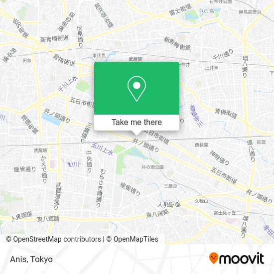 Anis map