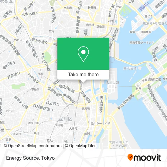 Energy Source map