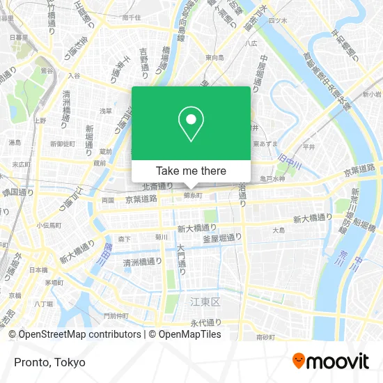 Pronto map