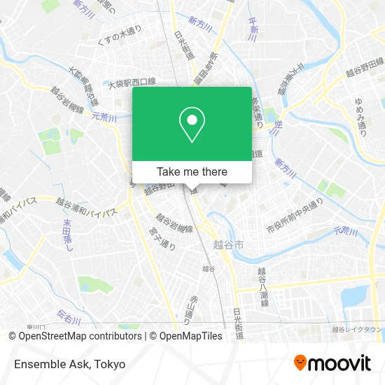 Ensemble Ask map