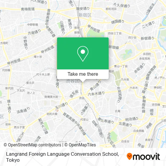 Langrand Foreign Language Conversation School map