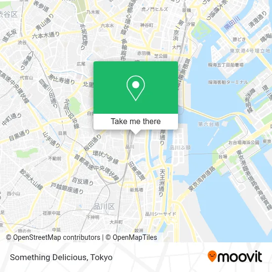 Something Delicious map