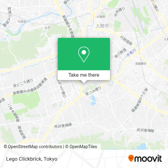 Lego Clickbrick map