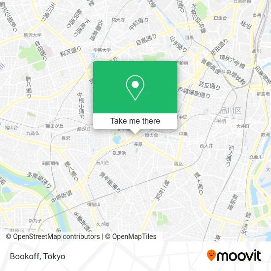 Bookoff map