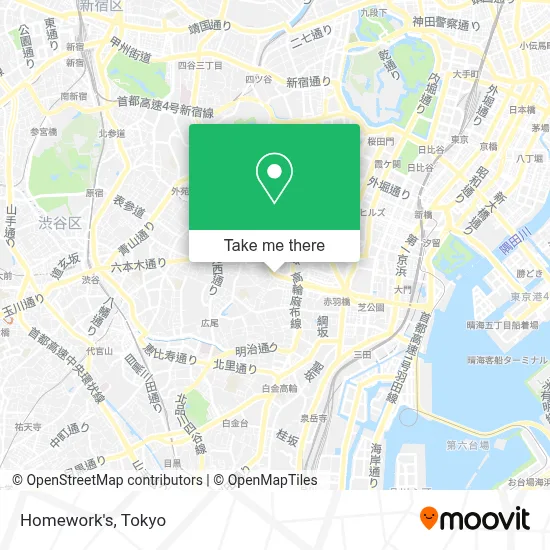 Homework's map
