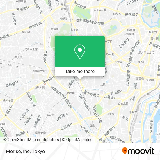 Merise, Inc map