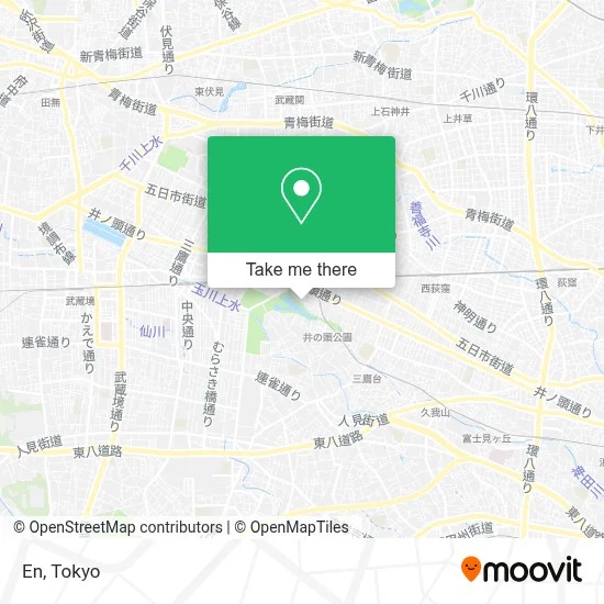 En map