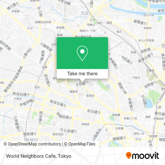 World Neighbors Cafe map