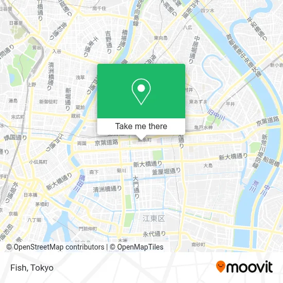 Fish map