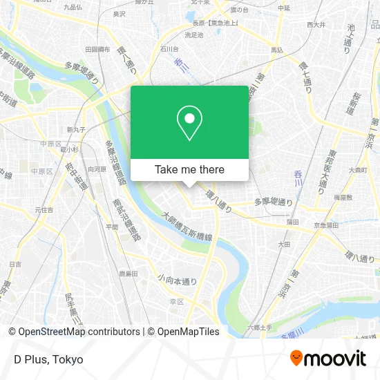 D Plus map