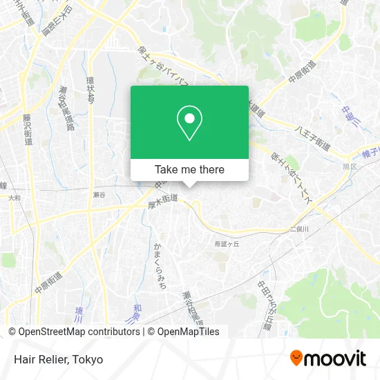 Hair Relier map