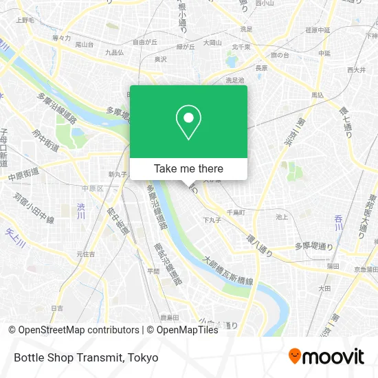 Bottle Shop Transmit map