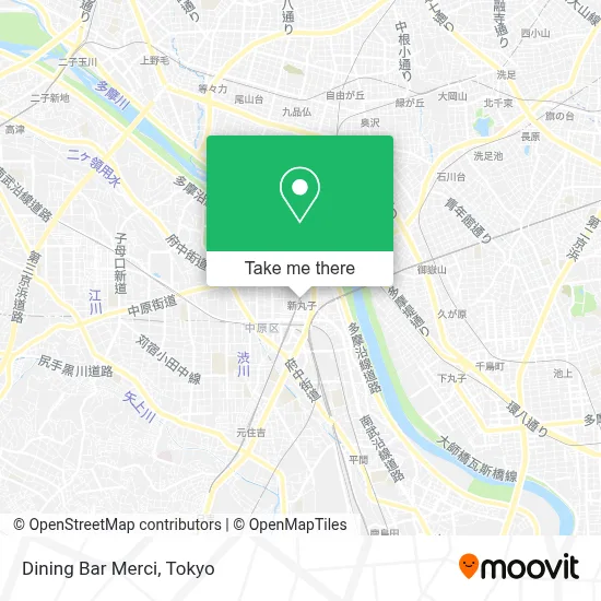 Dining Bar Merci map