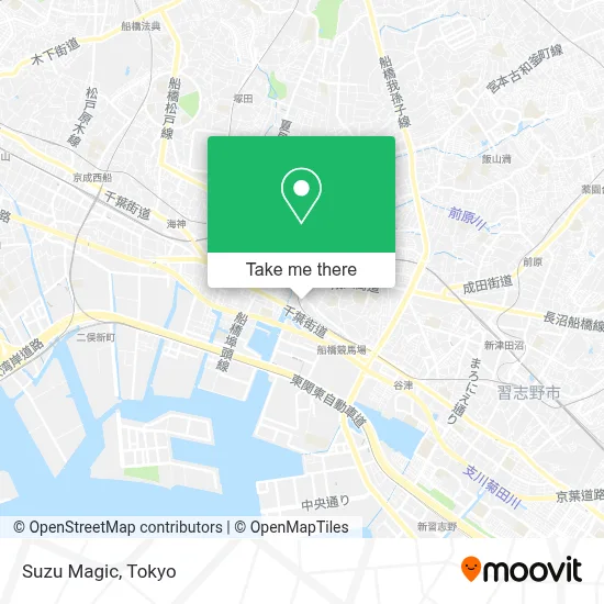 Suzu Magic map