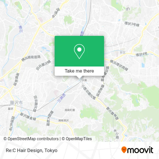 Re:C Hair Design map
