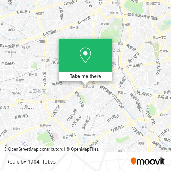 Roule by 1904 map