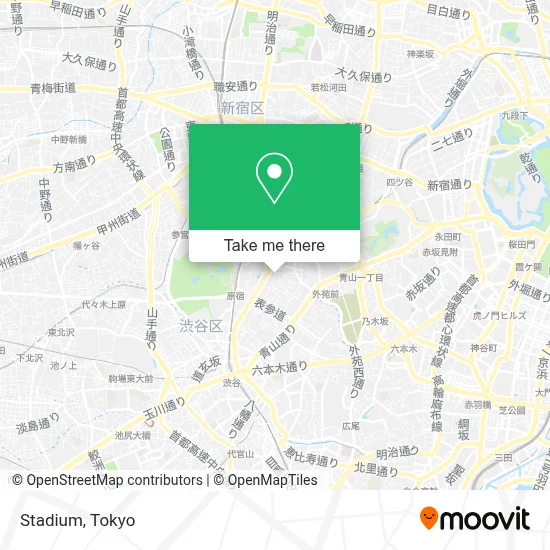 Stadium map