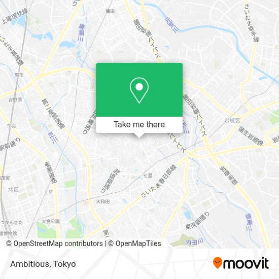 Ambitious map