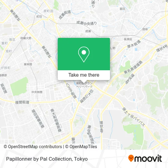 Papillonner by Pal Collection map
