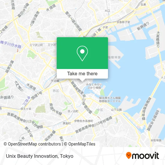 Unix Beauty Innovation map