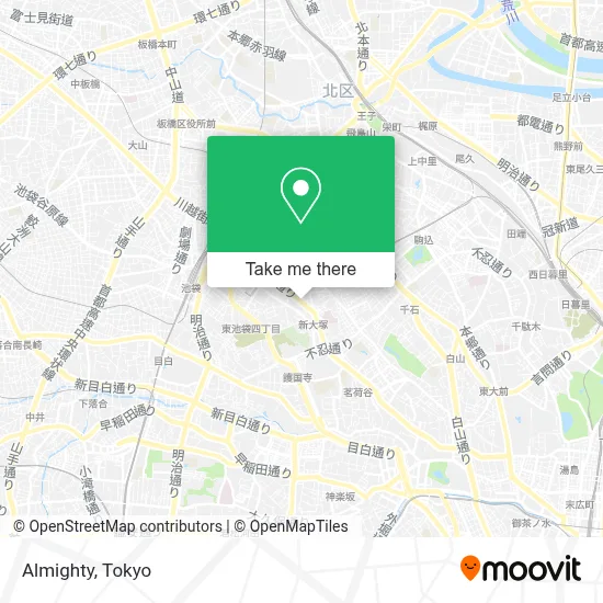 Almighty map